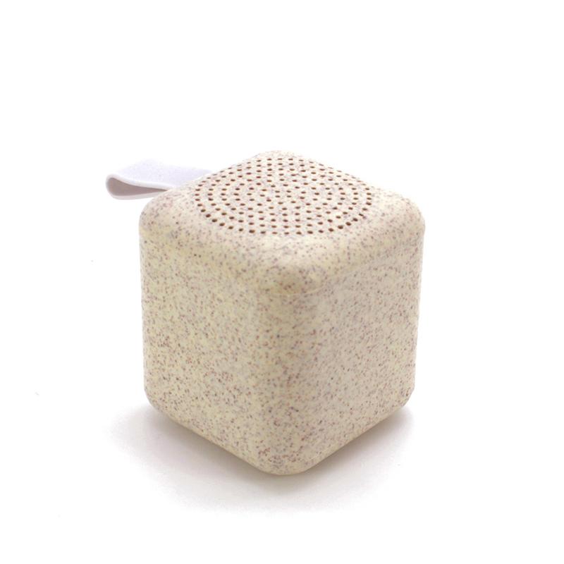 Customised Wheat Straw Bluetooth Mini Speaker